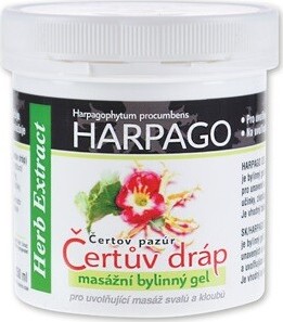 HerbExtract Čertův dráp masážní bylinný gel 250ml