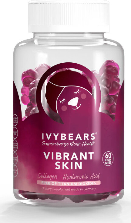 IvyBears Vibrant Skin vitamíny pro zářivou pleť 60ks