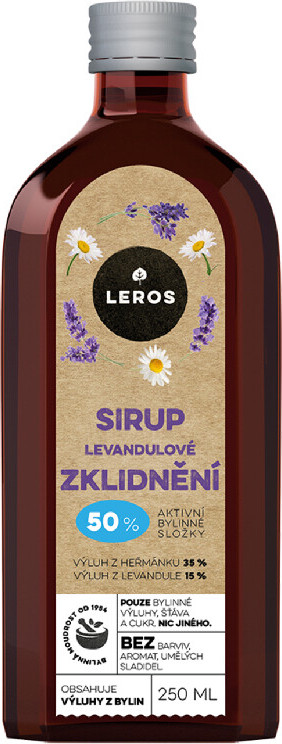 LEROS sirup Levandulové zklidnění 250ml