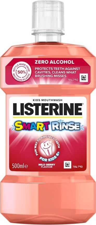 LISTERINE SMART RINSE Mild Berry 500 ml