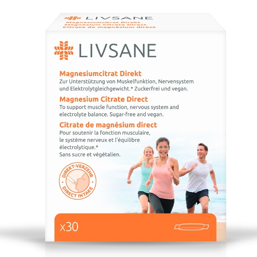 LIVSANE Magnesium Direct sáčky 30x2.1g