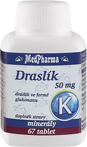 MedPharma Draslík 50mg tbl.67