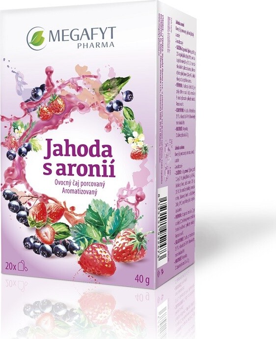 Megafyt Jahoda s aronií 20x2g