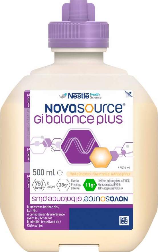 NOVASOURCE GI BALANCE PLUS NEUTRÁLNÍ PŘÍCHUŤ POR SOL 1X500ML