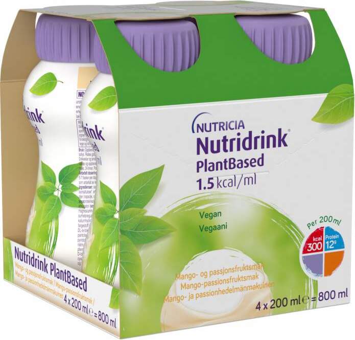 NUTRIDRINK PROTEIN S PŘÍCHUTÍ VANILKOVOU POR POR SOL 4X200ML