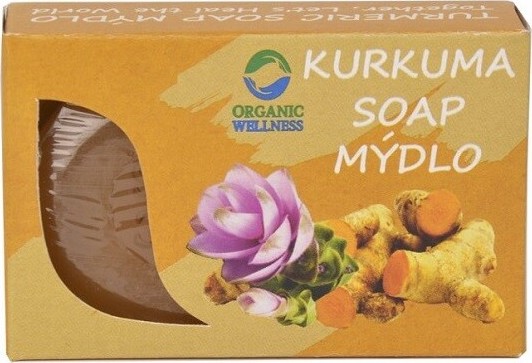 Organic Wellnes kurkumové mýdlo 70 g