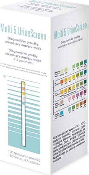 Proužky diagnost. Multi 5 UrineScreen 100ks