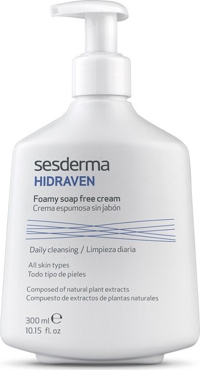 SESDERMA HIDRAVEN Pěnivý krém bez mýdla 300ml