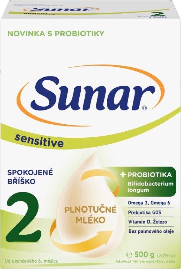 Sunar Sensitive 2 od 6m+ 500g