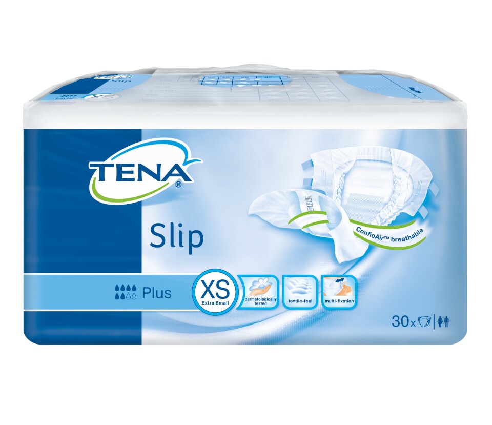 TENA Slip Plus X-Smal - Inkontinenční kalhotky (30ks)