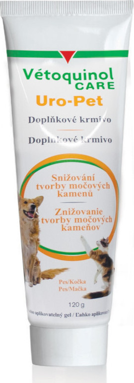 Uro-Pet sniž.tvorby moč.kamenů pes/kočka gel 120g