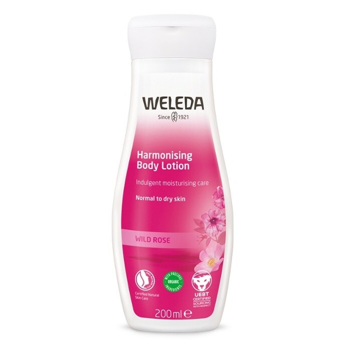 WELEDA Sametově hýčkající tělové mléko 200ml