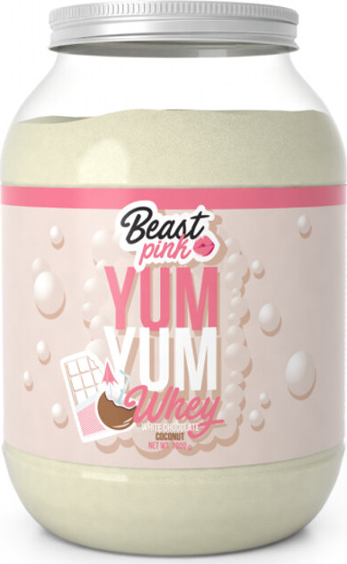 BeastPink Yum Yum Whey white choco coconut 1000g