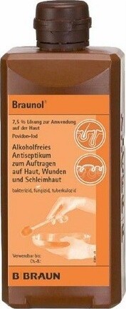 BRAUNOL 75MG/G DRM SOL 1X1000ML