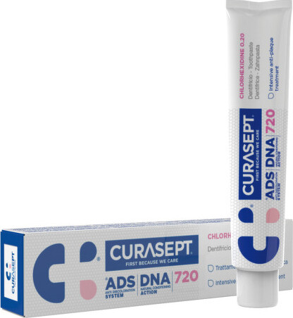 CURASEPT ADS DNA 720 Gelová zubní pasta 75ml