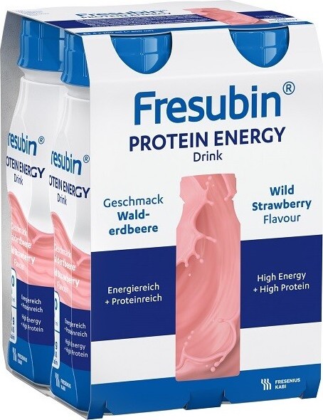 FRESUBIN PROTEIN ENERGY DRINK JAHODA POR POR SOL 4X200ML