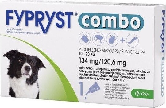 FYPRYST combo 1x1.34ml spot-on pro psy 10-20kg