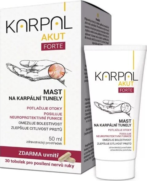 KARPAL AKUT FORTE 50 ml+KARPA-L 30 tobolek