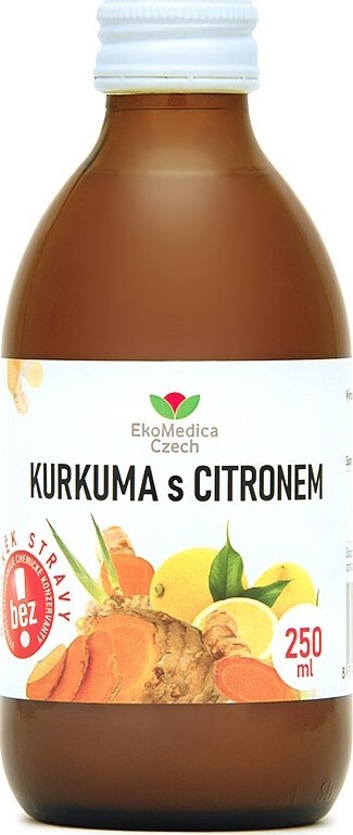 Kurkuma s citronem 250ml EKOMEDICA