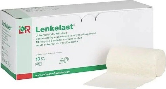 Lenkelast obinadlo elastické střední tah 12cm x 5m/1 ks