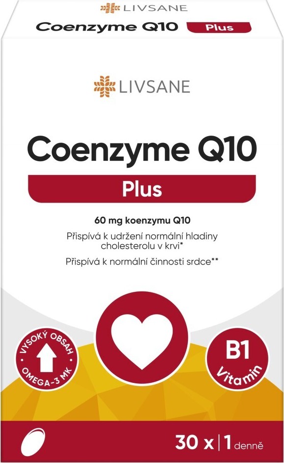 LIVSANE Coenzyme Q10 Plus cps.30