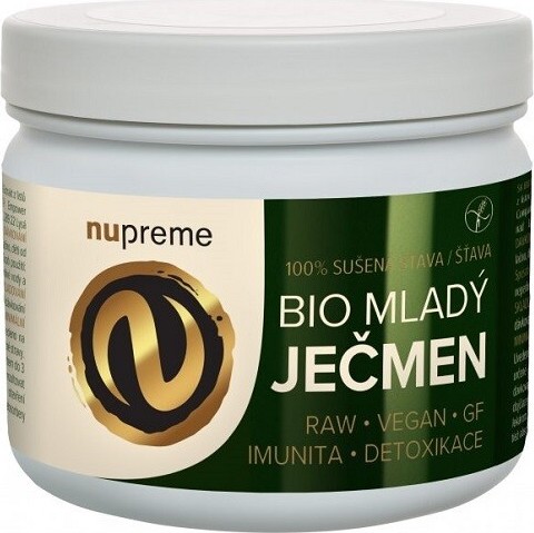 Mladý ječmen premium 200g BIO NUPREME