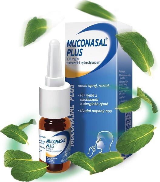 Muconasal Plus nosní sprej 10 ml 1