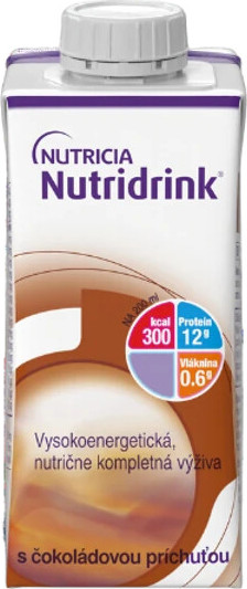 NUTRIDRINK S PŘÍCHUTÍ ČOKOLÁDOVOU POR SOL 24X200ML