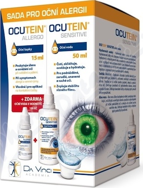 OCUTEIN ALLERGO oční kapky 15ml + oční voda 50ml