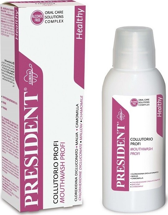 PRESIDENT Profi ústní voda s chlorhex.0.2% 200ml