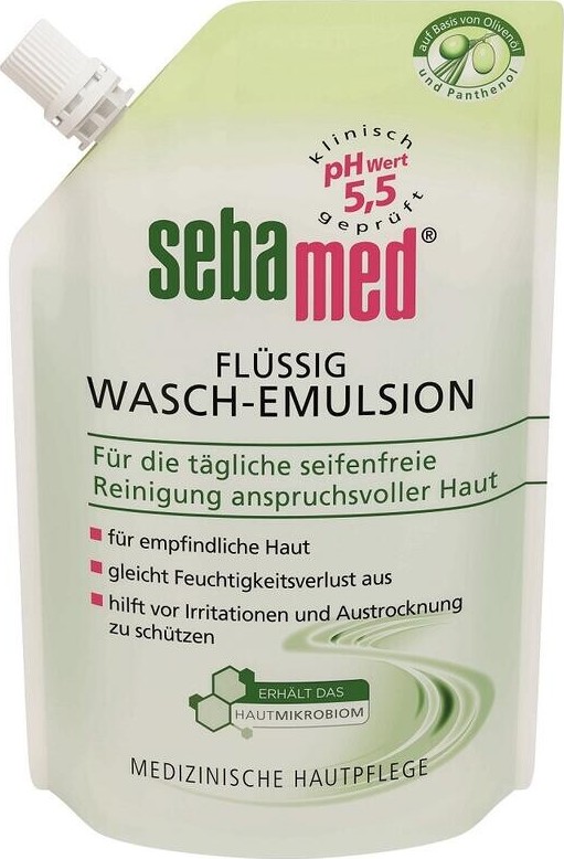 SEBAMED mycí emulze olivová náhradní náplň 400ml