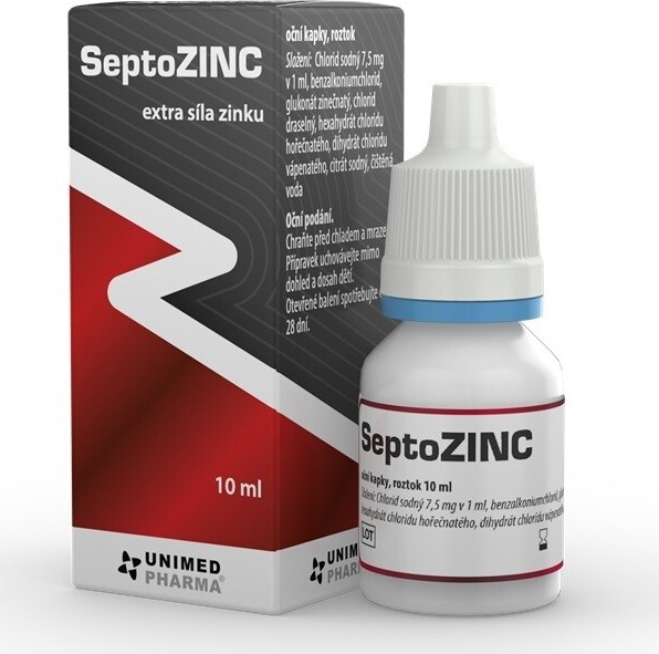 SeptoZINC oční kapky 10ml