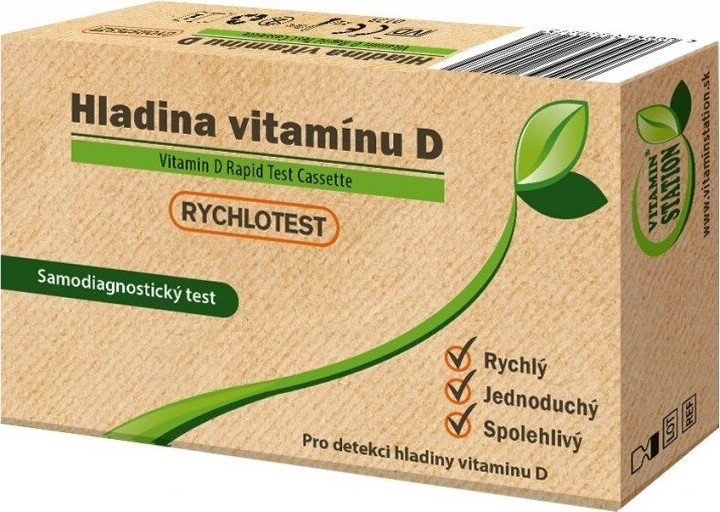 VITAMIN STATION Rychlotest Hladina Vitamínu D