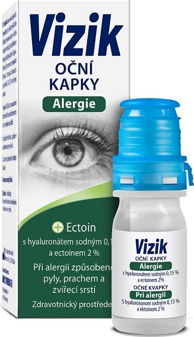 Vizik oční kapky alergie 10ml