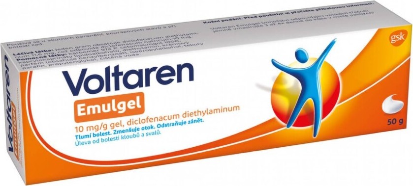 VOLTAREN EMULGEL 10MG/G GEL 1X50G