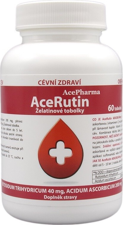 AcePharma AceRutin cps.60x200mg/40mg