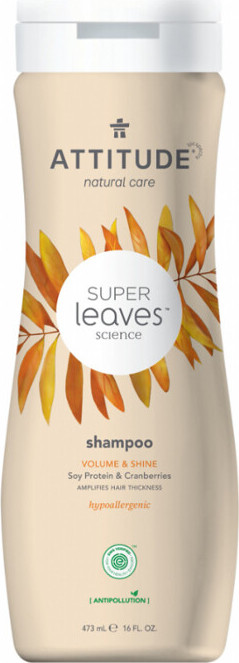 Attitude Super leaves Shampoo lesk a objem pro jemné vlasy 473 ml