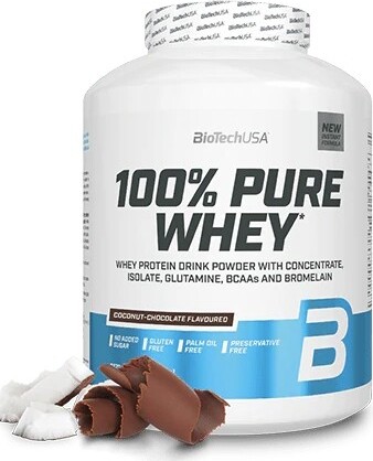 BioTech 100% Pure Whey 2270g coconut chocolate