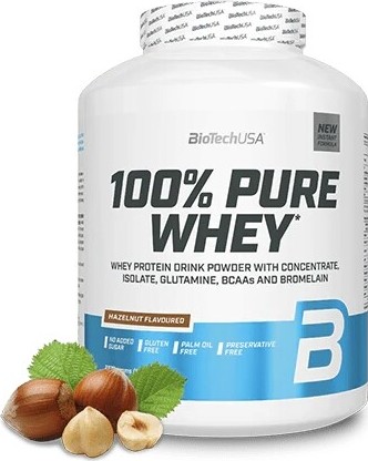 BioTech 100% Pure Whey 2270g hazelnut