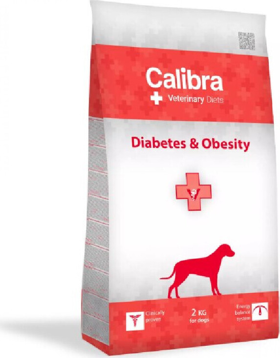 Calibra Veterinary Diets Dog Diabetes & Obesity 2kg