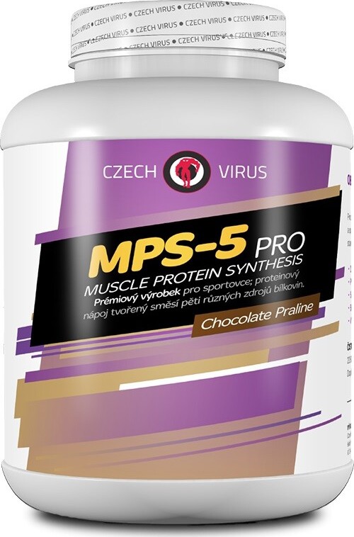 Czech Virus MPS-5 Pro 2250 g čokoláda - pralinka