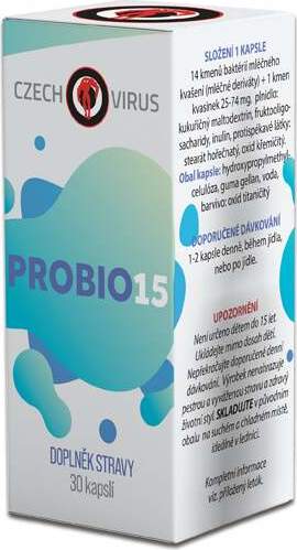 Czech Virus Probio15 cps.30