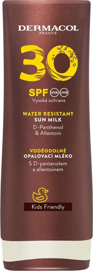 Dermacol Opalovací mléko voděodolné SPF30 200ml