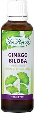 Dr.Popov Kapky bylinné Ginkgo biloba 50ml