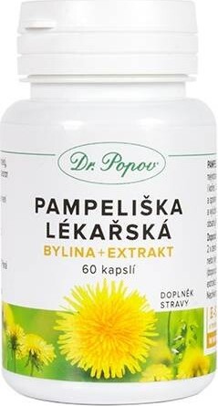 Dr.Popov Pampeliška bylina+extrakt cps.60