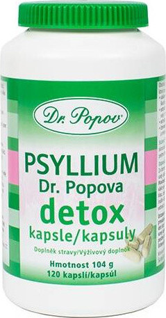 Dr.Popov Psyllium Detox cps.120