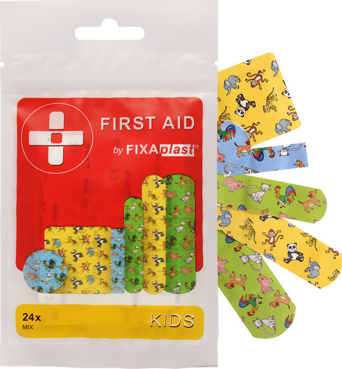 FIXAplast FIRST AID Kids náplast mix 24ks