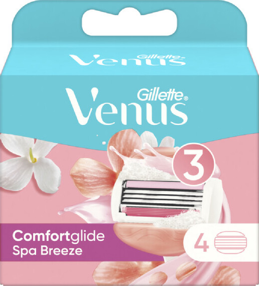 Gillette Venus3 Comfort Spa náhradní hlavice 4ks