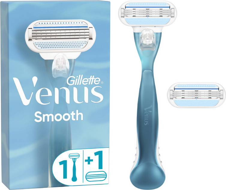 Gillette Venus3 Smooth dámský holicí strojek + 2 náhradní hlavice