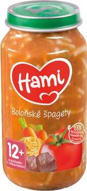 Hami Boloňské špagety 250g 12M+